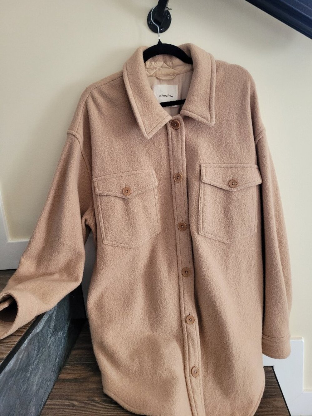 Aritzia Jackets & Coats | Wilfred Free The Ganna Shirt Jacket Shacket | Size XL